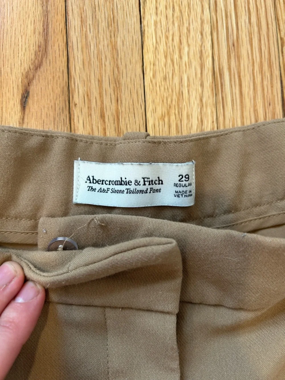 NOT FOR SALE Abercrombie & Fitch Sloane Tailored Wide Leg Pant - Picture 3 of 4